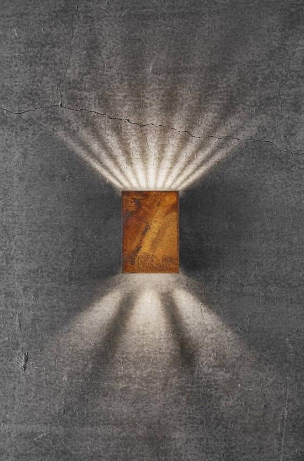 Nordlux Fold 10 Wandleuchte LED, Corten