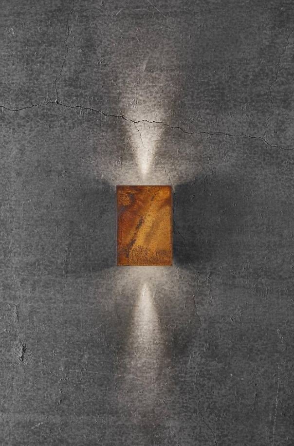 Nordlux Fold 10 Wandleuchte LED, Corten