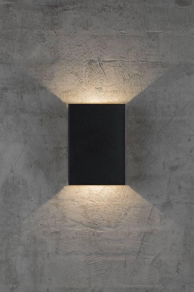 Nordlux Fold 15 Vglampe LED, Sort