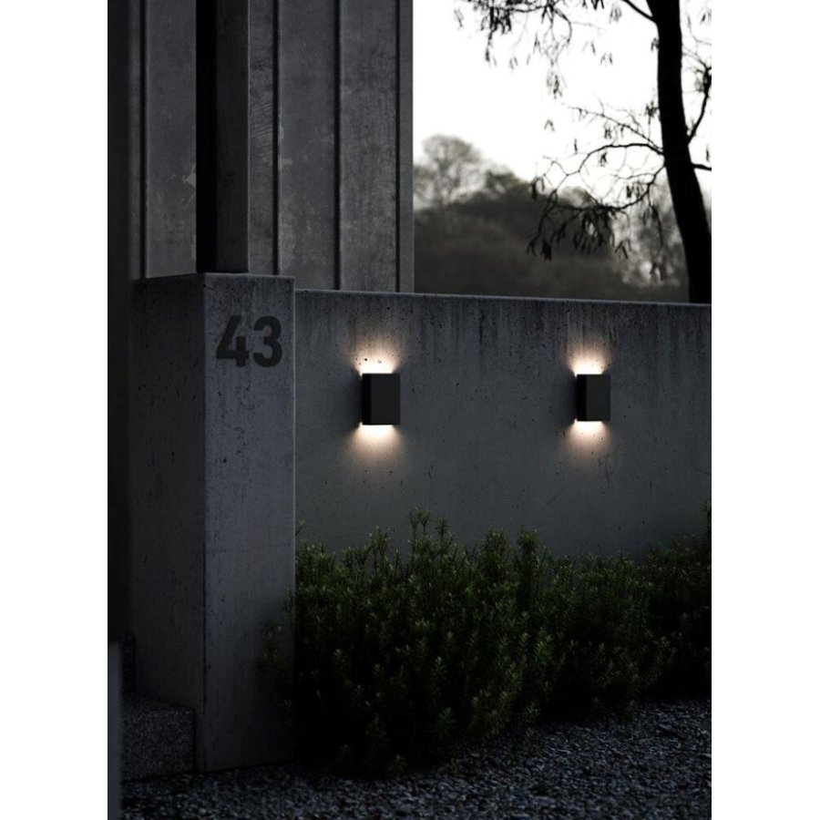 Nordlux Fold 15 Vglampe LED, Sort