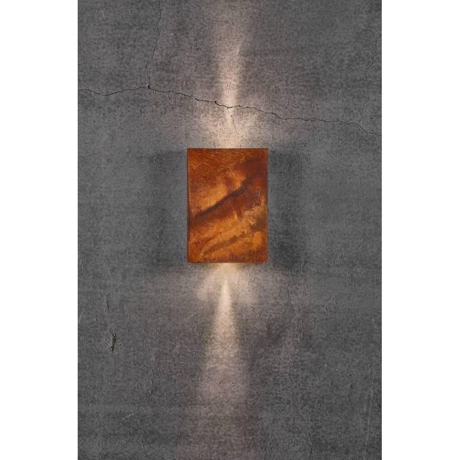 Nordlux Fold 15 Wandleuchte LED, Corten