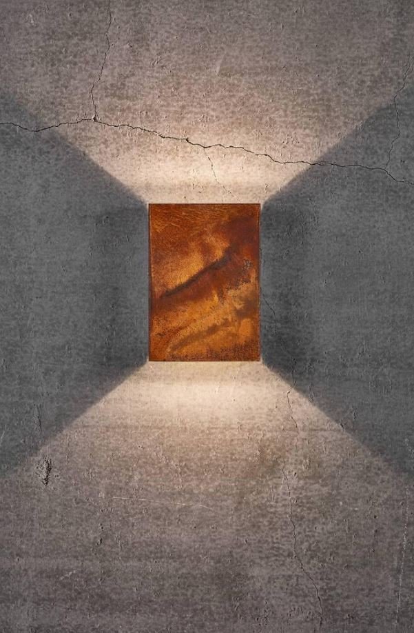 Nordlux Fold 15 Wandleuchte LED, Corten