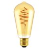 Nordlux Spiral Edison Glhbirne E27 5W Dimmbar, Gold