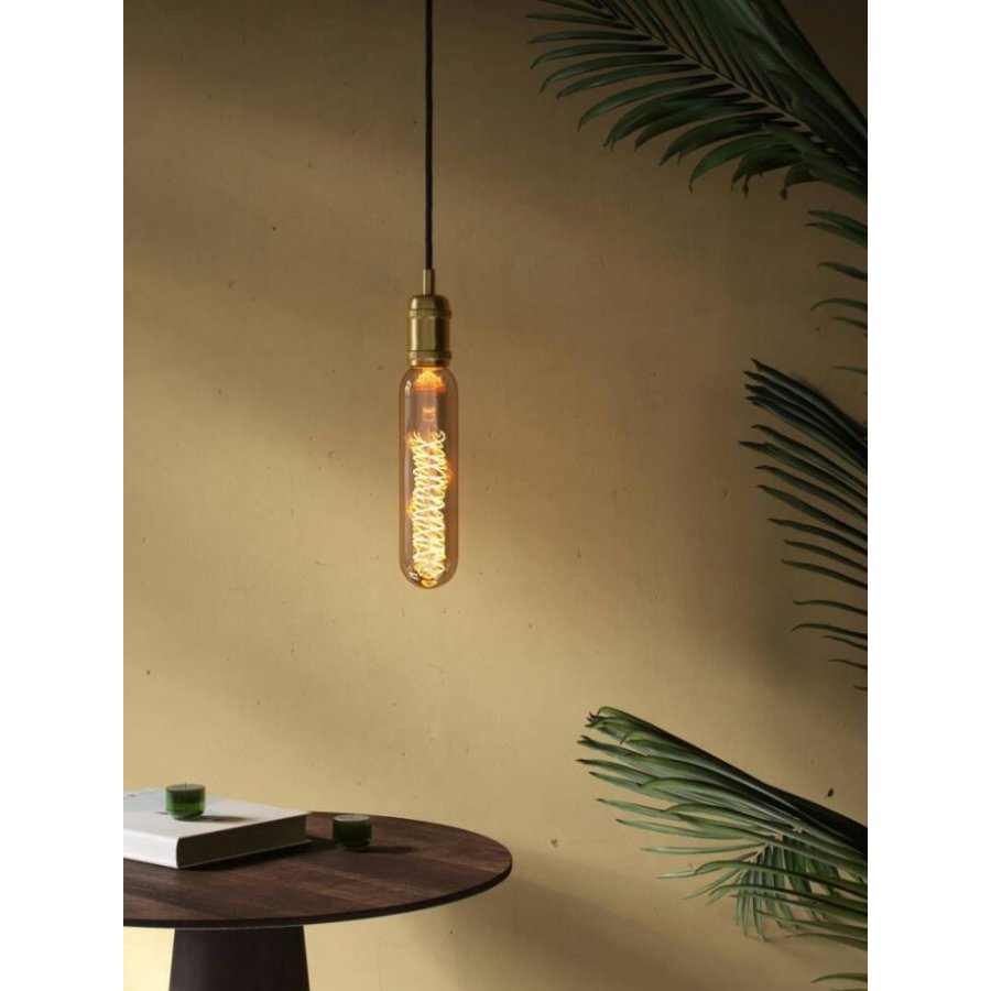 Nordlux Gigant Tubular Pre E27 7W Dmpbar, Guld