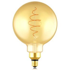 Nordlux Gigant Spiral Glhbirne E27 7W Dimmbar, Gold