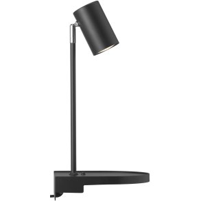 Nordlux Cody Wandleuchte m. Beistelltisch 42,9 cm, Schwarz