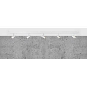 Nordlux Omari 5-spot Spotlight LED 118 cm, Hvid