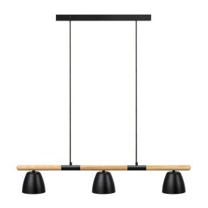 Nordlux Theo 3-Pendelleuchte  92,6 cm, Schwarz