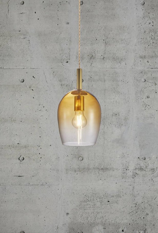 Nordlux Uma 18 Pendelleuchte, Bernstein