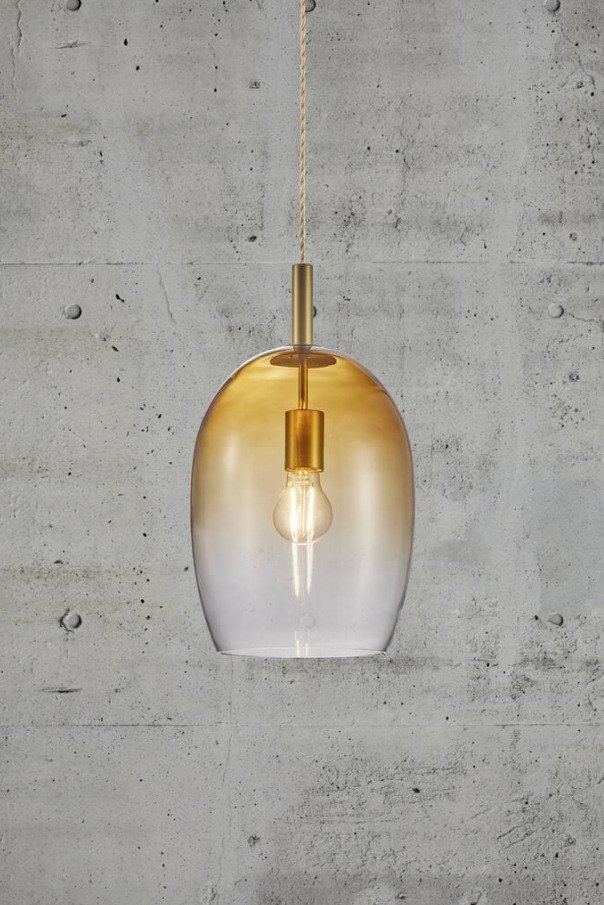 Nordlux Uma 23 Pendelleuchte, Bernstein