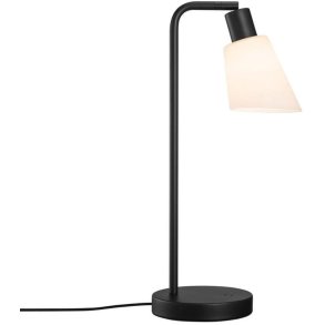 Nordlux Molli Tischlampe H46 cm, Opalweiß/Schwarz