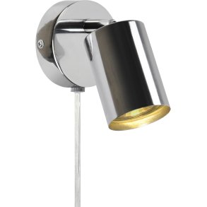 Nordlux Explore Wandleuchte 14,5 cm, Chrom