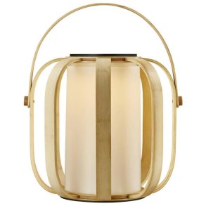 Nordlux Bob Solar Leuchte LED H40 cm, Bambus