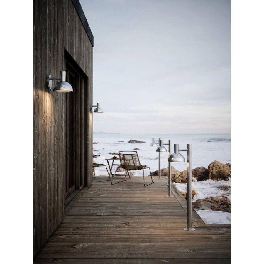 Nordlux Arki 100 Havelampe, Galvaniseret Stl