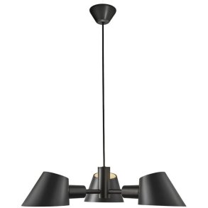 DFTP Stay Pendelleuchte 60 cm, Grau, Schwarz