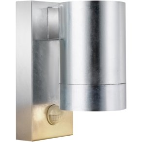 Nordlux Tin Maxi Wandleuchte mit Sensor 12,2 cm, Verzinkter Stahl