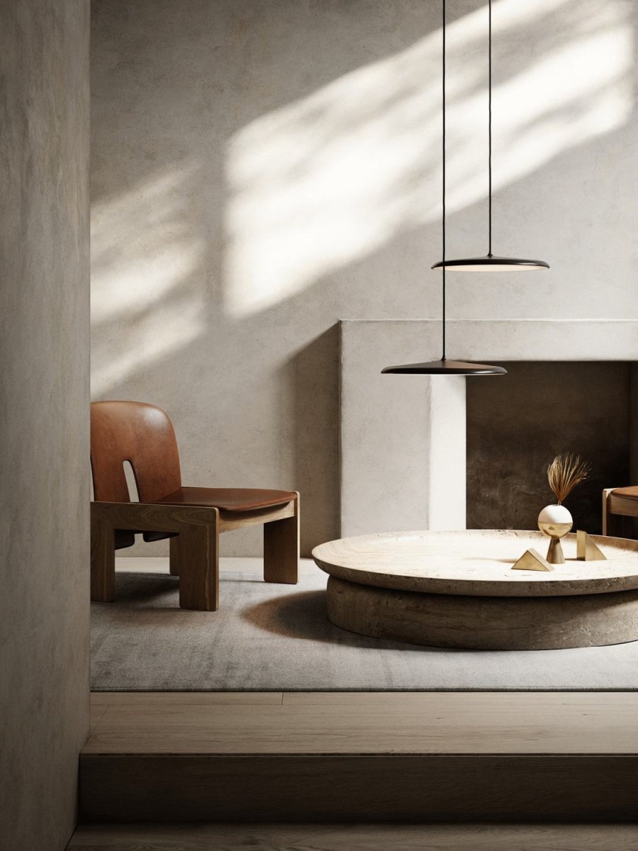 DFTP Artist Pendelleuchte LED 40 cm, Schwarz