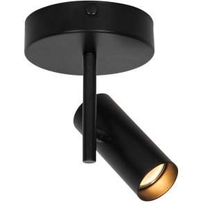 Nordlux Jerome Deckenleuchte 5,5 cm, Schwarz