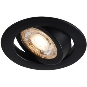 Nordlux Monolo Einbauspot 8,2 cm, Schwarz