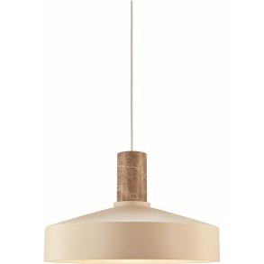 Nordlux Elvas Pendel Ø37,5 cm, Beige