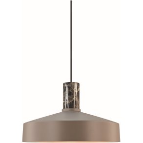 Nordlux Elvas Pendel Ø37,5 cm, Lysebrun