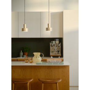 Nordlux Matis Pendel Ø12,5 cm, Lysebrun