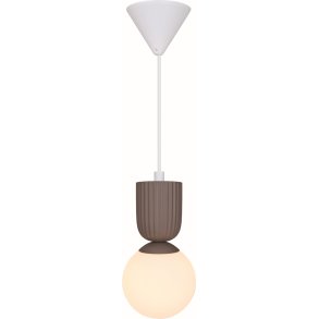 Nordlux Sadie Pendel Ø15 cm, Lysebrun