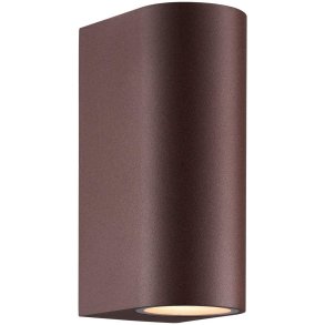 Nordlux Dion Double Wandleuchte 9,2 cm, Rostfarben