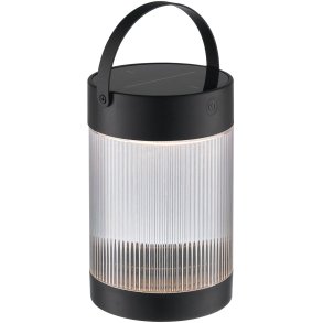 Nordlux Coupar Akku-Tischleuchte Solar H22 cm, Schwarz