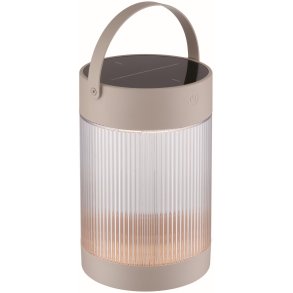 Nordlux Coupar Akku-Tischleuchte Solar H22 cm, Sandfarben