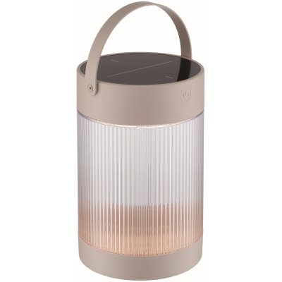 Nordlux Coupar Tr�dl�s Bordlampe Solar H22 cm, Sandfarvet