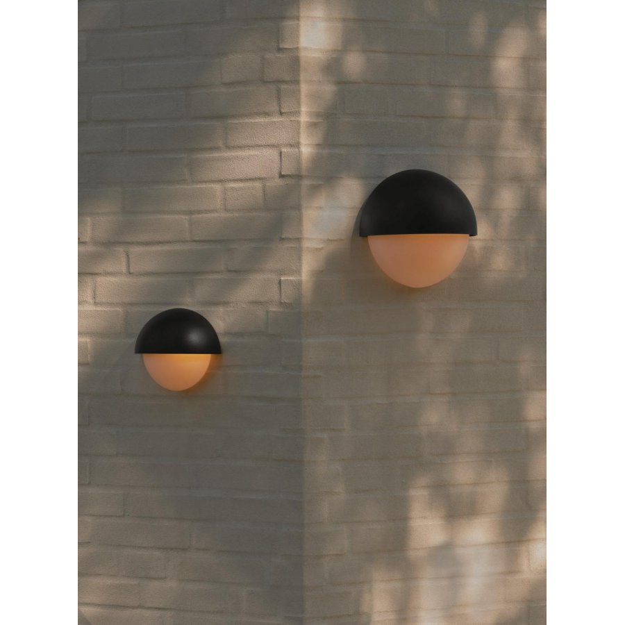 Nordlux Scor Vglampe 20 cm, Sort