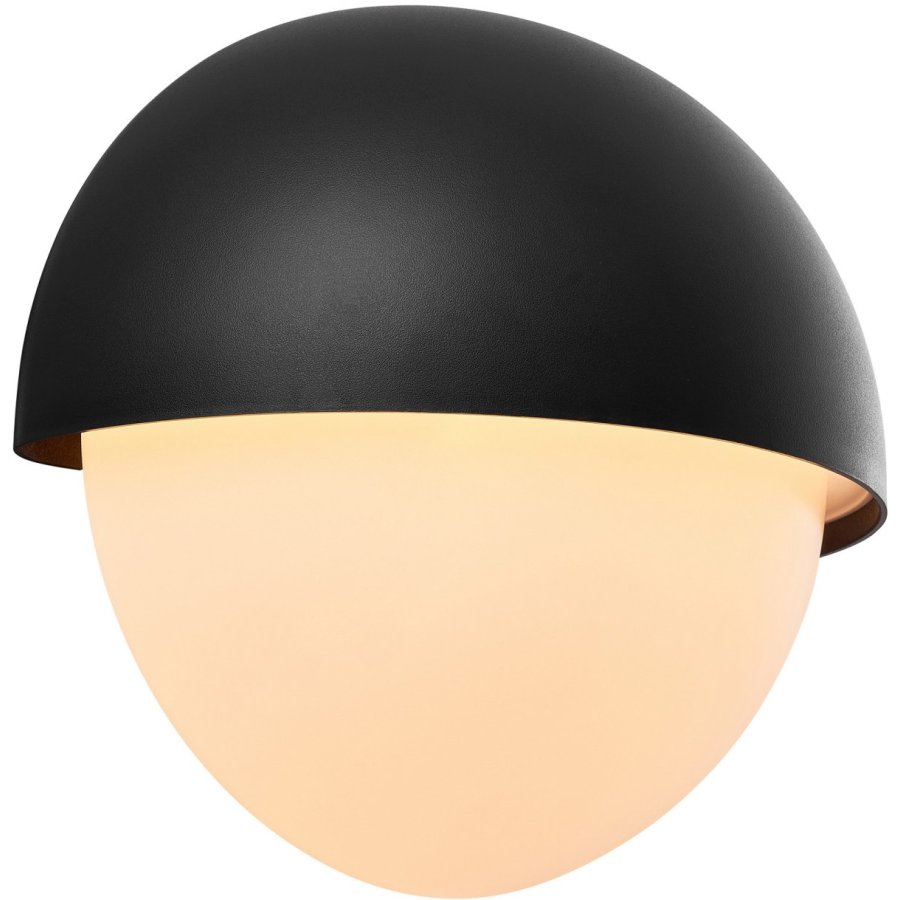 Nordlux Scor Vglampe 20 cm, Sort