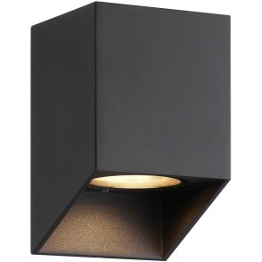 Nordlux Nico Wandleuchte 9,5 cm, Schwarz