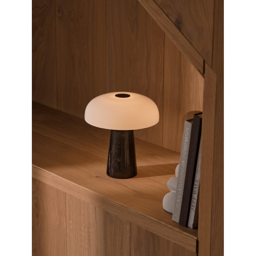 DFTP Glossy Mini Tr�dl�s Bordlampe LED H24 cm, Sort