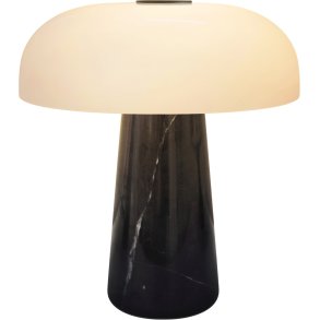 DFTP Glossy Mini Akku-Tischlampe LED H24 cm, Schwarz