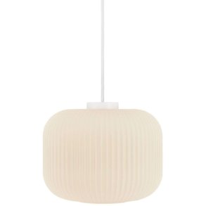 Nordlux Milford Pendel Ø30 cm, Opalhvid