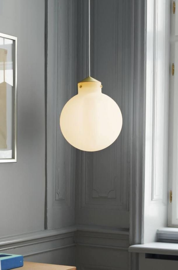 DFTP Ratio 30 Pendelleuchte Rund, Opalwei