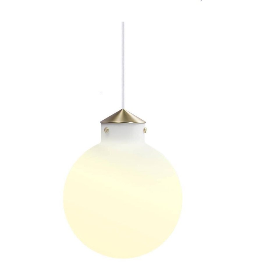 DFTP Ratio 30 Pendelleuchte Rund, Opalwei