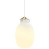 DFTP Ratio 22 Pendelleuchte Oval, Opalwei