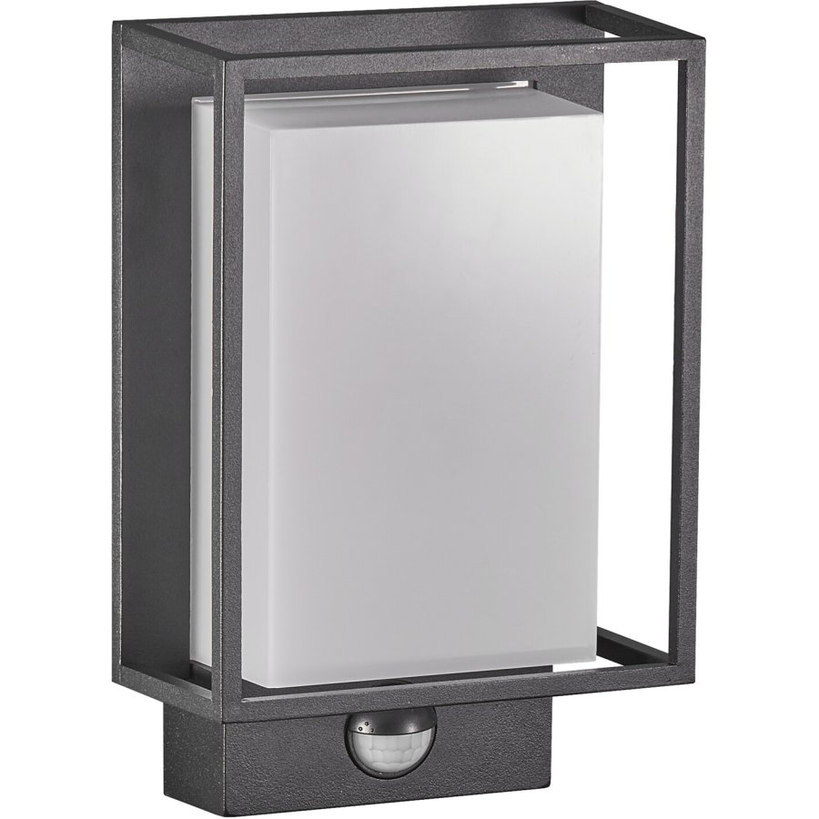 Nordlux Nester Wandleuchte mit Sensor LED, Schwarz