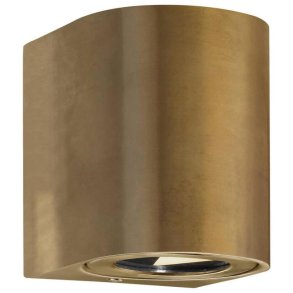 Nordlux Canto 2 Wandleuchte LED, Messing