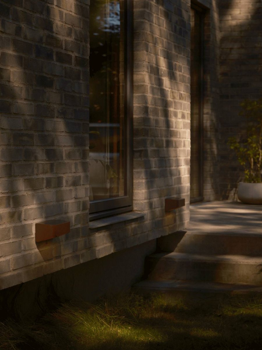 Nordlux Marcellio V�glampe 22 cm, Brun