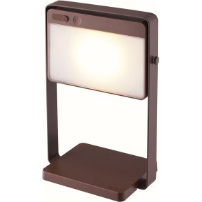Nordlux Saulio Tr�dl�s Bordlampe Solar H23,5 cm, Brun