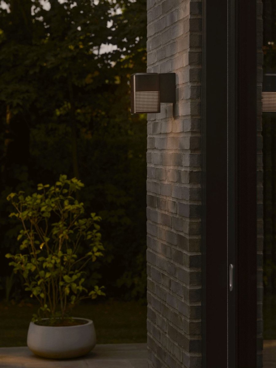 Nordlux Sidara V�glampe 18 cm, Seaside Sort