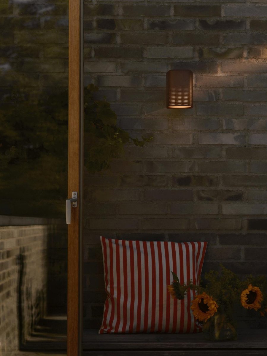 Nordlux Sidara V�glampe 18 cm, Seaside Metallisk Brun