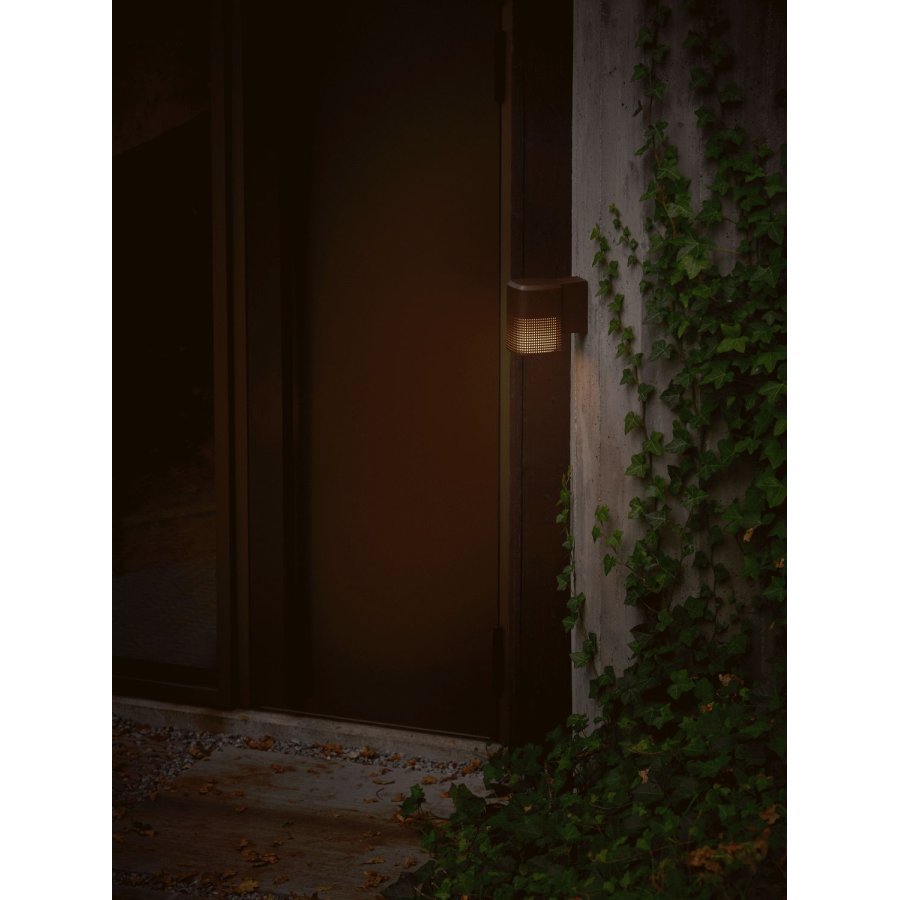 Nordlux Sidara V�glampe 18 cm, Seaside Metallisk Brun