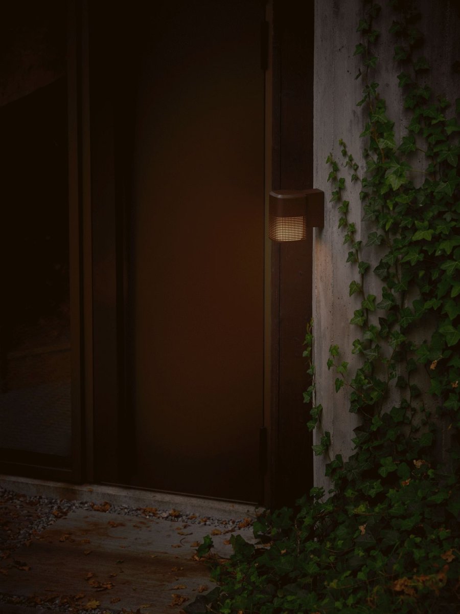 Nordlux Sidara V�glampe 18 cm, Seaside Metallisk Brun