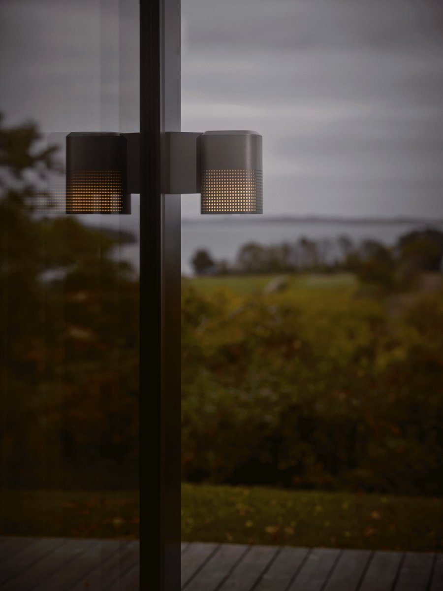 Nordlux Sidara V�glampe 18 cm, Seaside Antracit