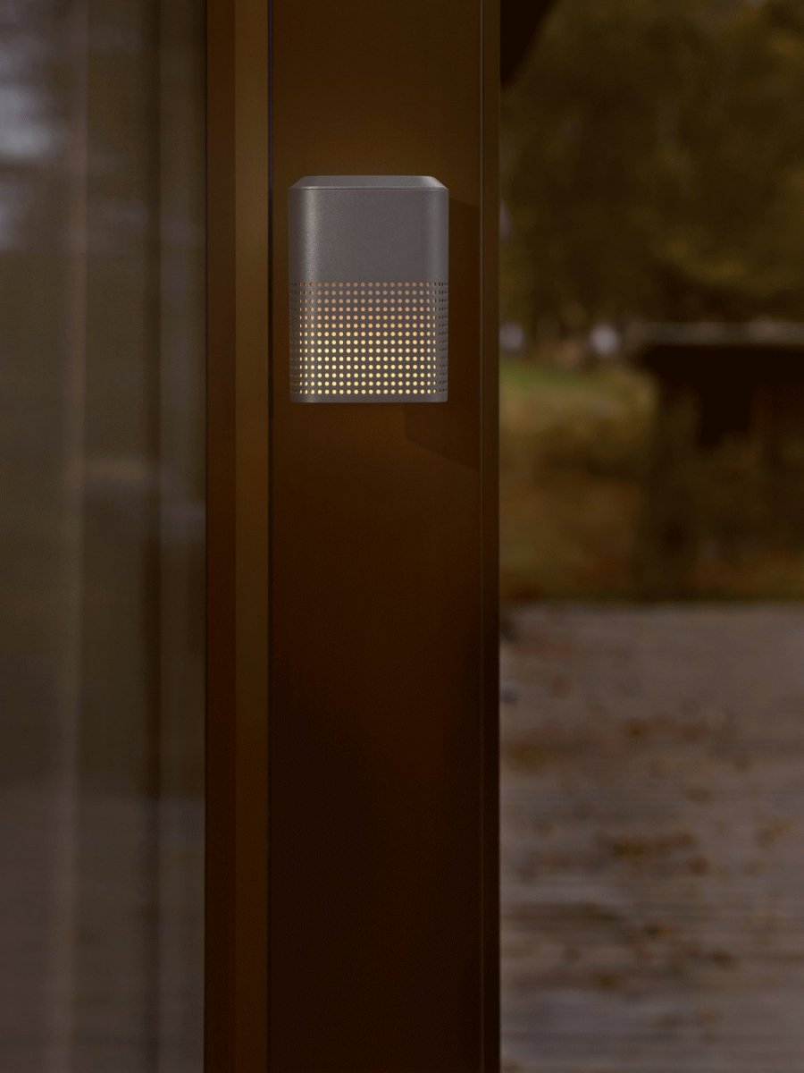 Nordlux Sidara V�glampe 18 cm, Seaside Antracit